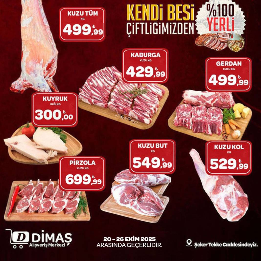 Konya'da en ucuz et bu markette satılıyor! Helal kesim garantisi var 8